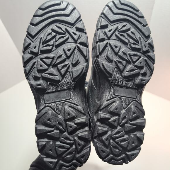 Workabouts Composite Toe Men's 6/Women's 7.5 Work Boots Black Lace Up - Picture 5 of 8